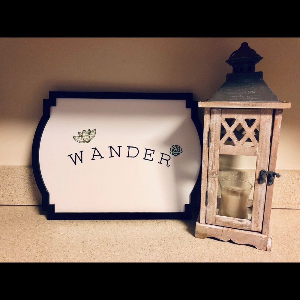 Wander wall decor